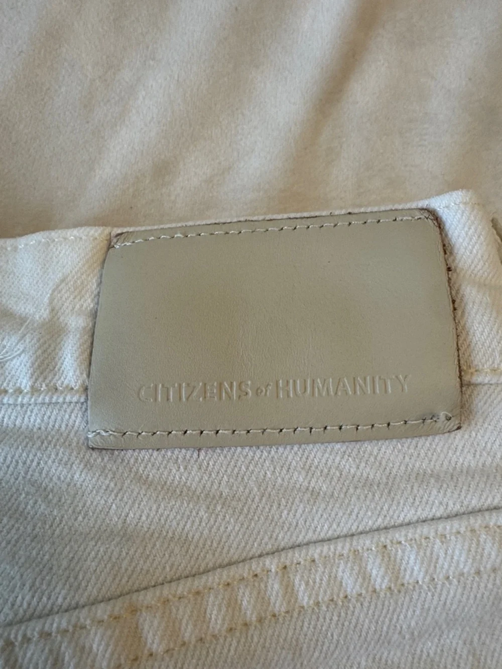 Citizens Of Humanity Paloma White High Rise Wide Leg Jeans, sz 28 - Picture 14 of 15